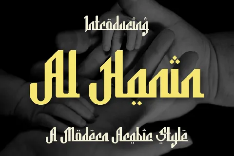 Al Hanin font