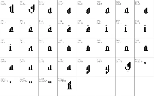 Al Hanin font