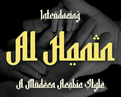 Al Hanin font