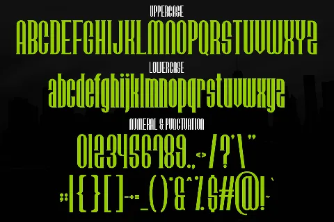 DARKES font