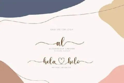 Lovely Girly Calligraphy font