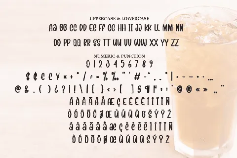 Thaitea Fresh font