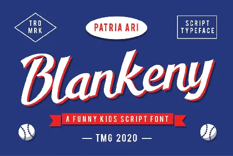 Blankeny font