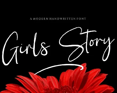 Girl Story font