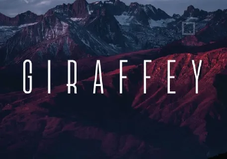 Giraffey – Elegant Free font