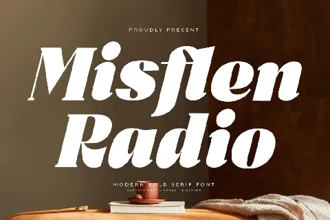 Misflen Radio DEMO VERSION font