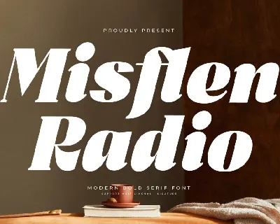 Misflen Radio DEMO VERSION font