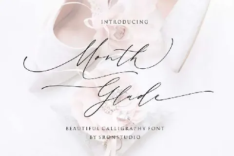 Month Glade Handwritten font