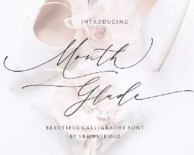 Month Glade Handwritten font