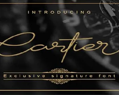 Cartier font