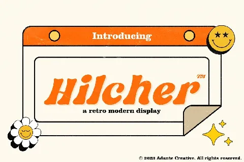 Hilcher font