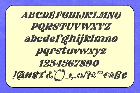 Hilcher font