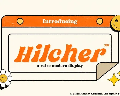 Hilcher font