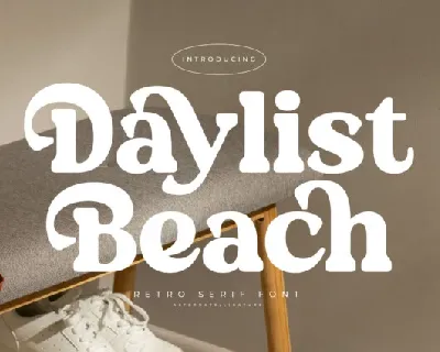 Daylist Beach font