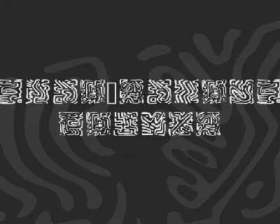 Angel-sealing Glyphs font