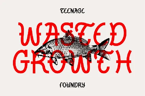 TF Wasted Growth DEMO font