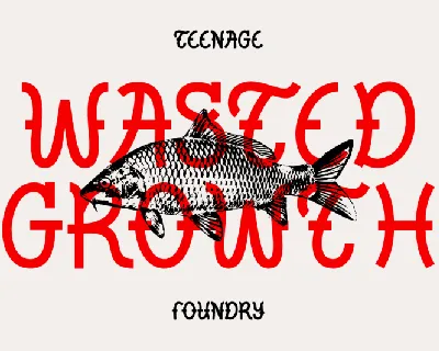 TF Wasted Growth DEMO font