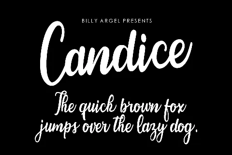 Candice font