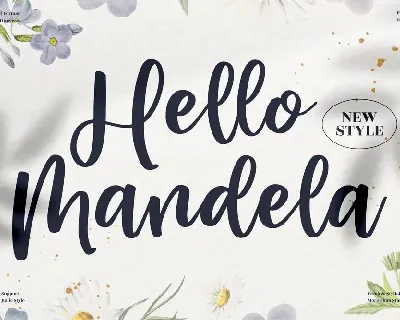 Hello Mandela font