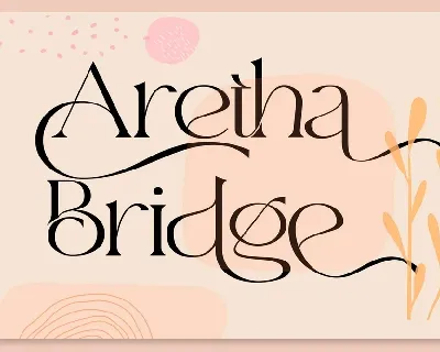 Aretha Bridge font