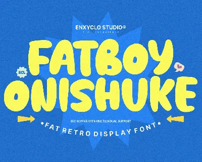 NCL Fatboy Onishuke font