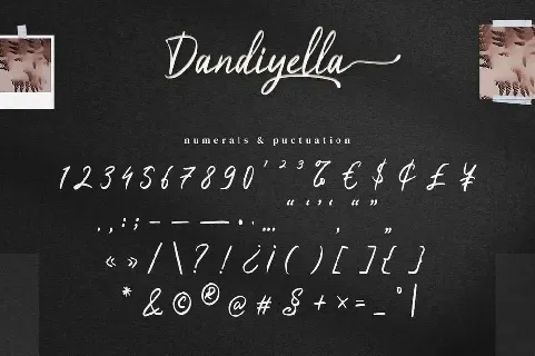 Dandiyella font