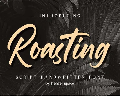 Roasting font