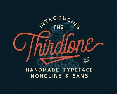 Thirdlone Duo Free font