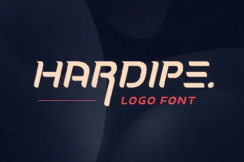 Hardipe Display font