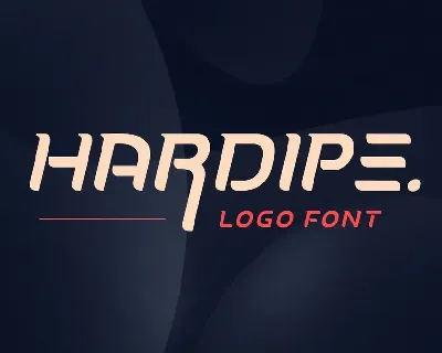 Hardipe Display font