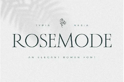 Rosemode font