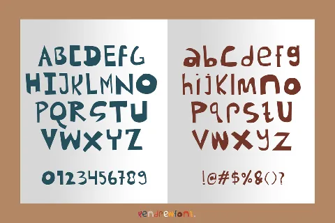 Kendrew Demo font