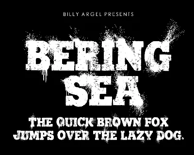 Bering Sea Personal Use font