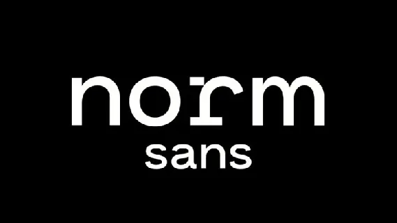 Norm Sans Family font