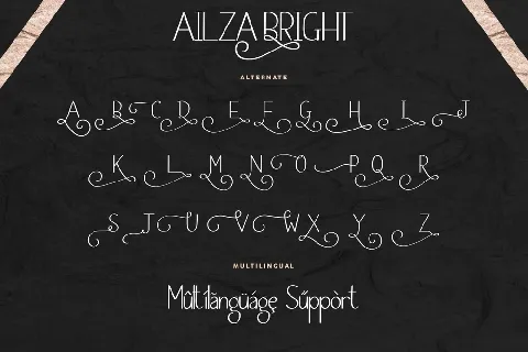 Ailza Bright font