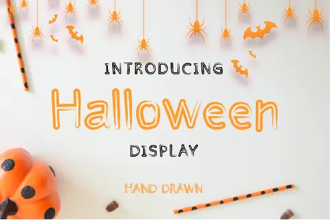 Halloween Display font