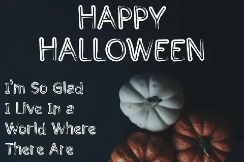 Halloween Display font