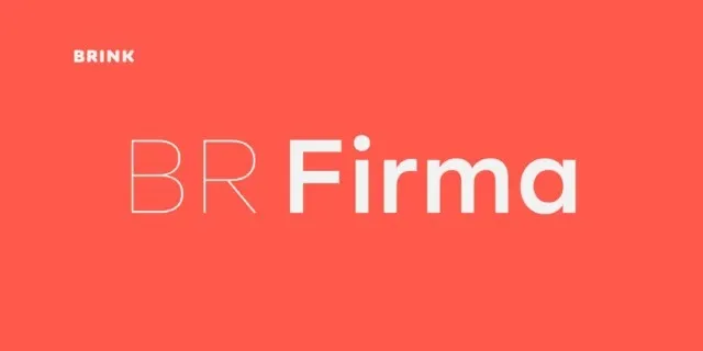 BR Firma Family font