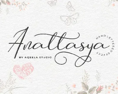 Anattasya font