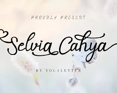 Selvia Cahya font