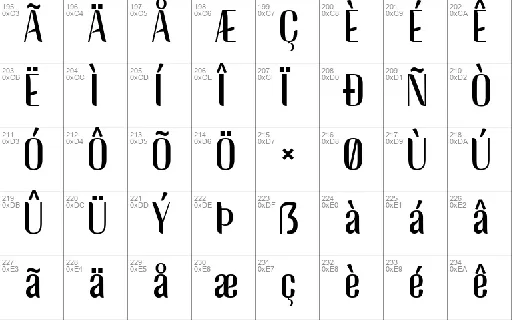 BAGREK DISPLAY font