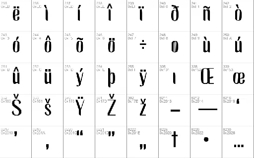 BAGREK DISPLAY font