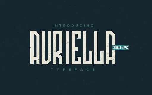 Avriella Typeface font