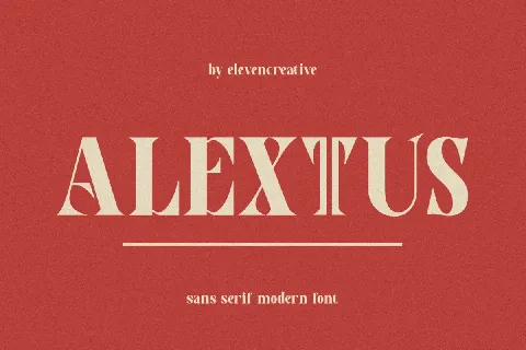 Alextus font