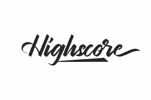 Highscore Demo font