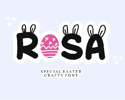 Rosa font