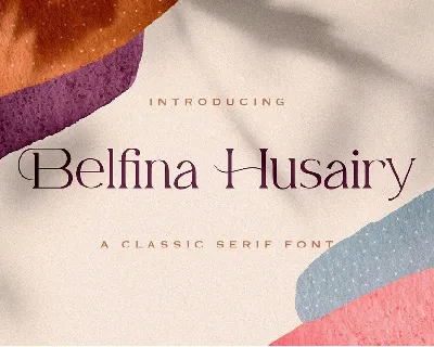 Belfina Husairy font