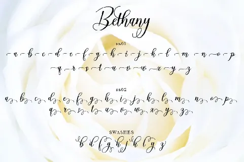 Bethany Script font