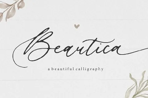 Beautica font