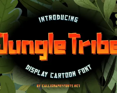 Jungle Tribe Demo font